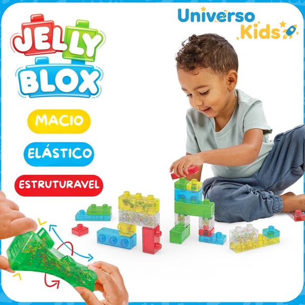 Jelly Blox — Os Blocos Macios e Coloridos que Unem Diversão, Conforto e Criatividade
