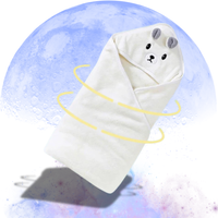 Toalha de banho em formato de animal para meninos e meninas