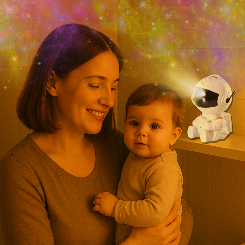 Projetor Astronauta - (Com Brinde Exclusivo)