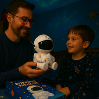 Projetor Astronauta - (Com Brinde Exclusivo)