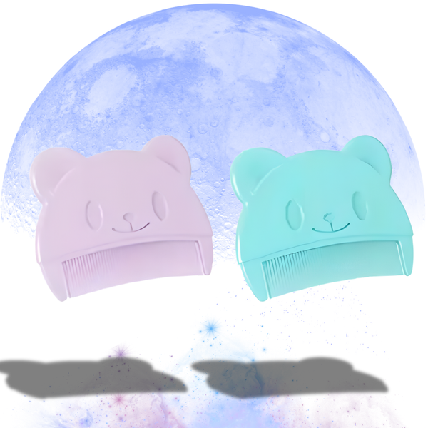 Pente macio para banho de bebês