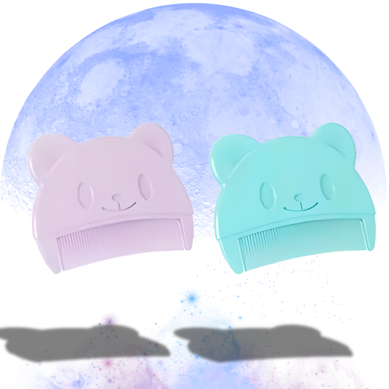 Pente macio para banho de bebês