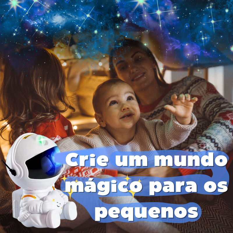 Projetor Astronauta - (Com Brinde Exclusivo)