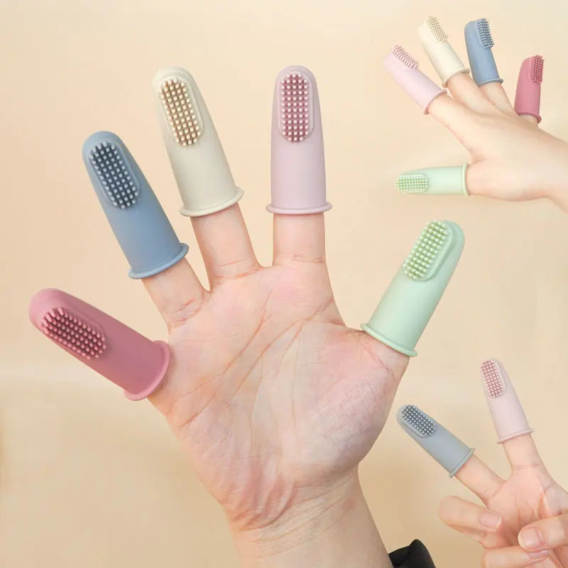 Escova de limpeza bucal para dentes infantis