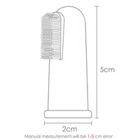 Escova de limpeza bucal para dentes infantis