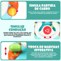 Brinquedos de viagem sensoriais para bebês