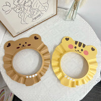 Touca de banho de animal fofo - proteção para os olhos do bebê