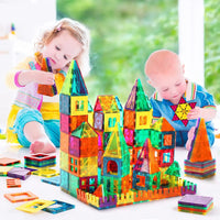 Blocos de construção magnéticos e transparentes