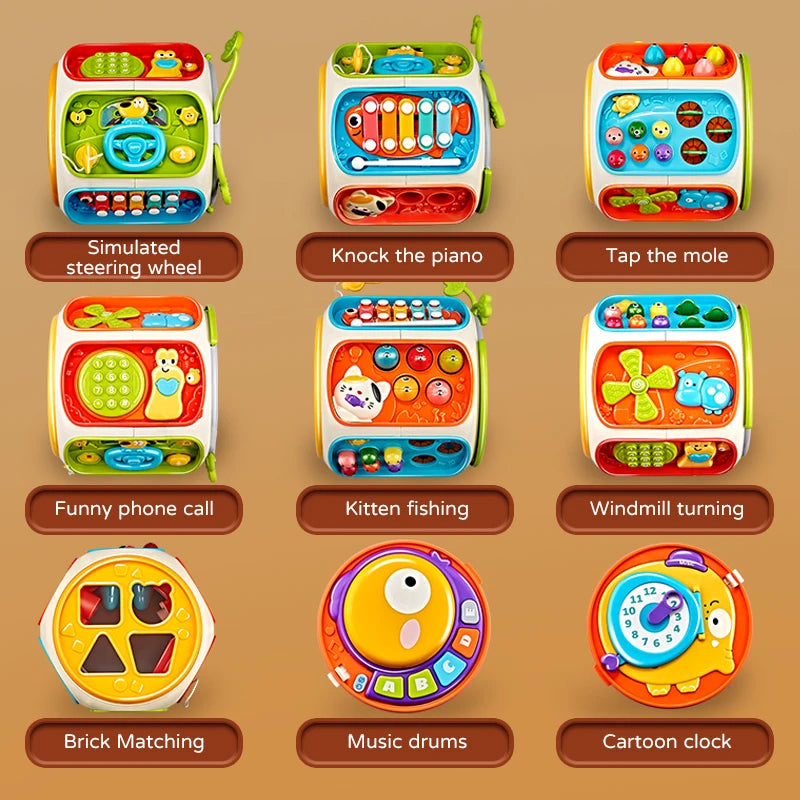 Celular de brinquedo para bebês, alto-falante musical!