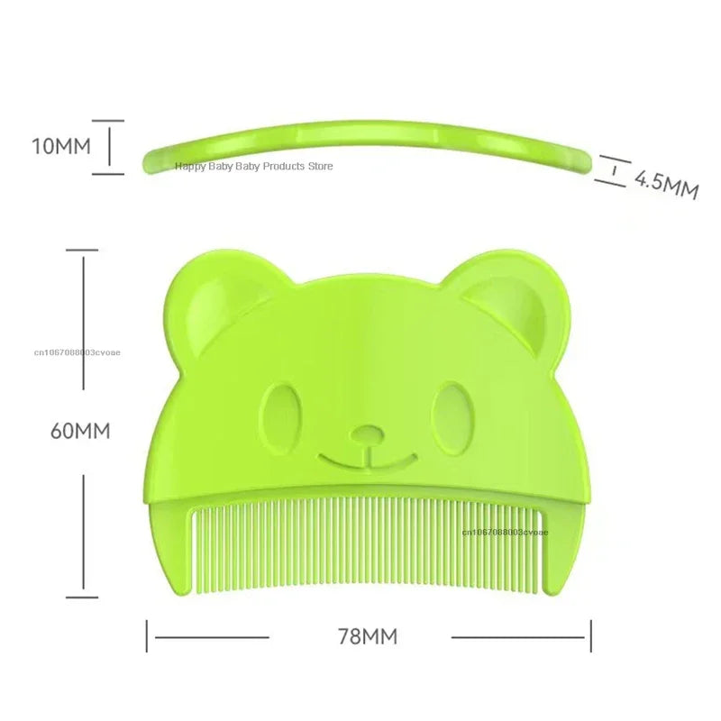 Pente macio para banho de bebês